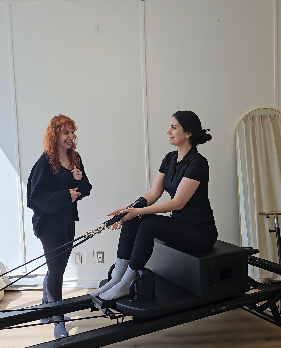 Reformer pilates for rehab by physiotherapist