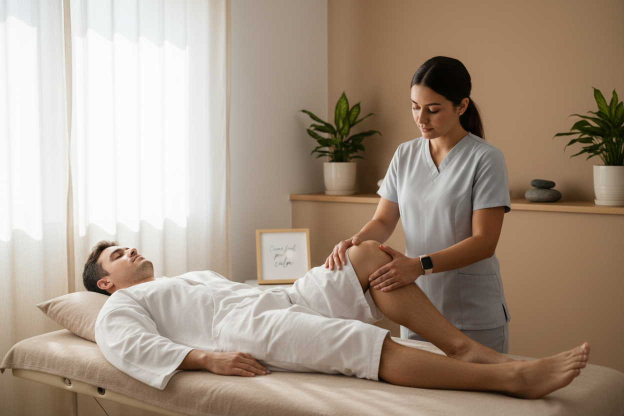 lets have the guy wear a gown a